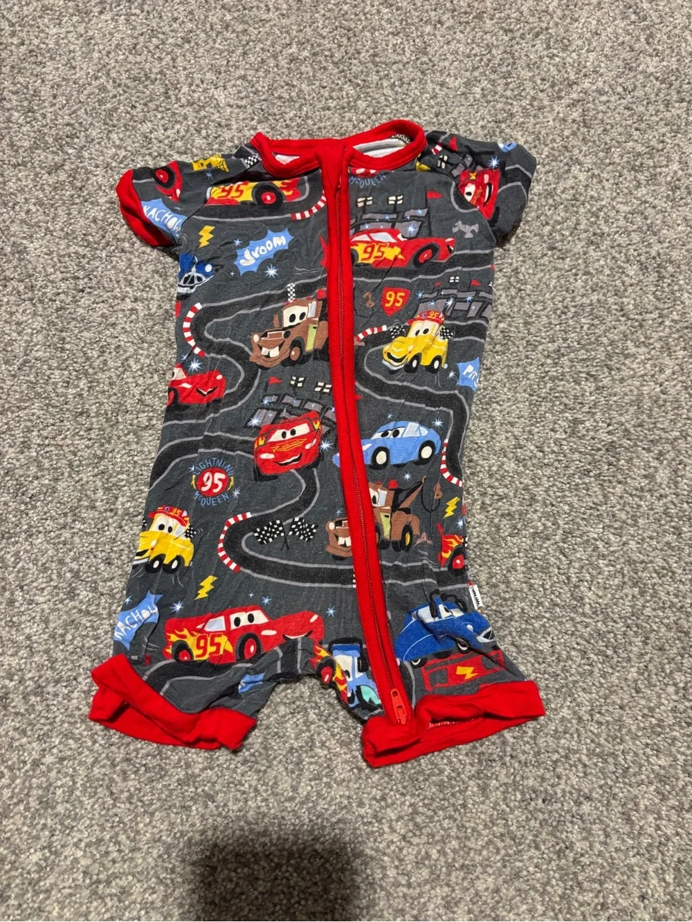 Little Sleepies - Disney Cars Shorty Zippy (6-12 mo)